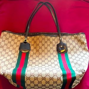 Authentic Gucci Vintage Tote